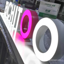 Acrylic Super Letter Sign Holder Led Lighted Sign Display